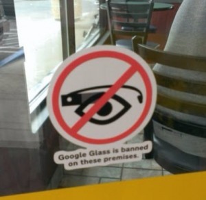 Google Glass banned in some locations
