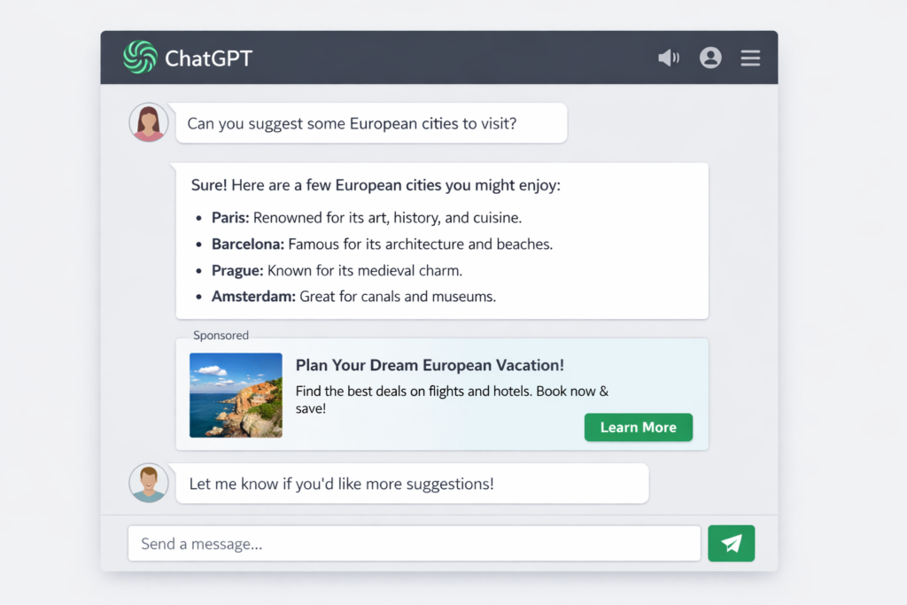 Ads on ChatGPT are here